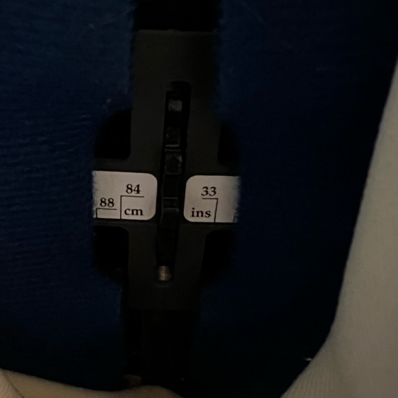 2 pc cropped ladies suite. Hand made. Fully lined, measurements are in pictures. - Picture 6 of 6